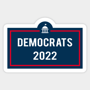 Democrats 2022 Sticker